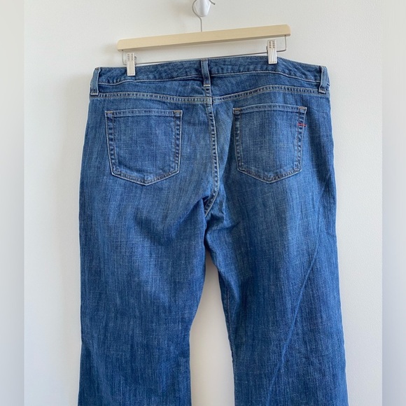 Gap 1969 Blue Stretch Flare Jeans Size 16 Long - Picture 7 of 8